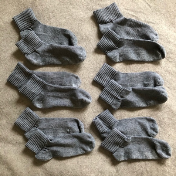 32 Degrees Cool Quarter Length Gray Socks Men’s Shoe Size 6-10 (6 Pairs) - Picture 12 of 12